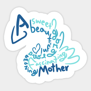 Mother Bird Sticker